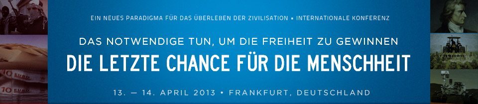 Konferenz bei Frankfurt, April 2013