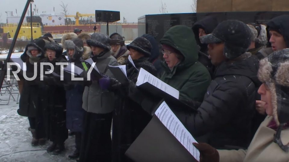 Message of condolence to the Alexandrov Ensemble and the People of Russia